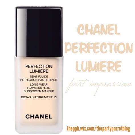 chanel perfection lumiere clio|Chanel Perfection Lumière Long.